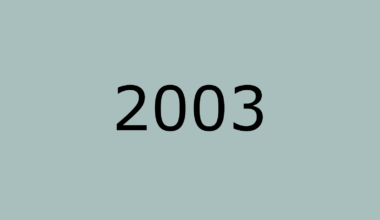 1 jan 2003 - 31 dec 2003